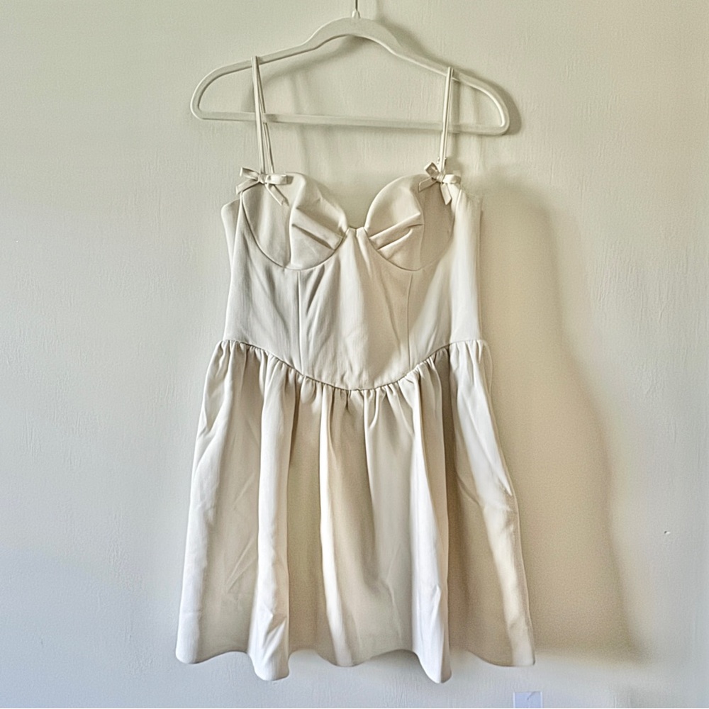 NWT Rumored Cream A Little Dream Mini Dress